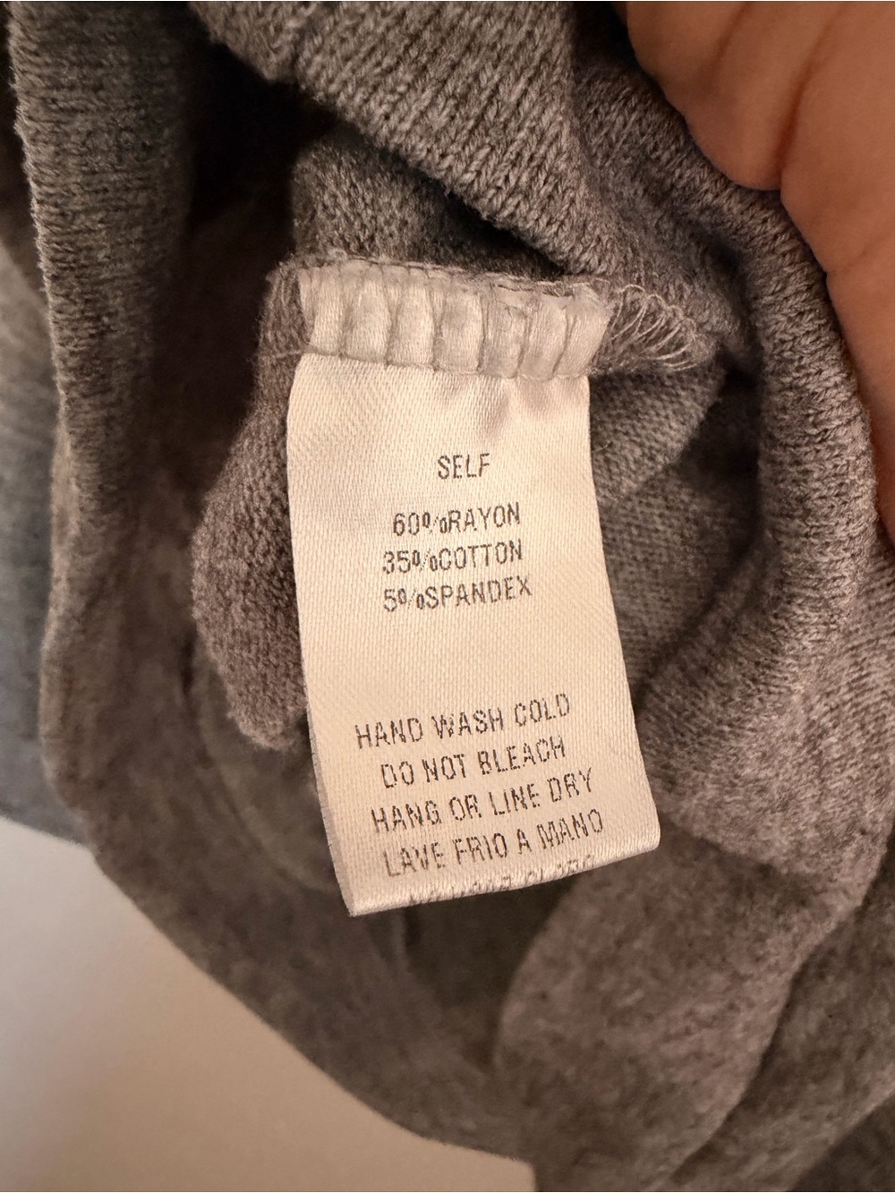 Easel Los Angeles Cotton Blend Sweater with Raised Star Detail - Picture 5 of 5